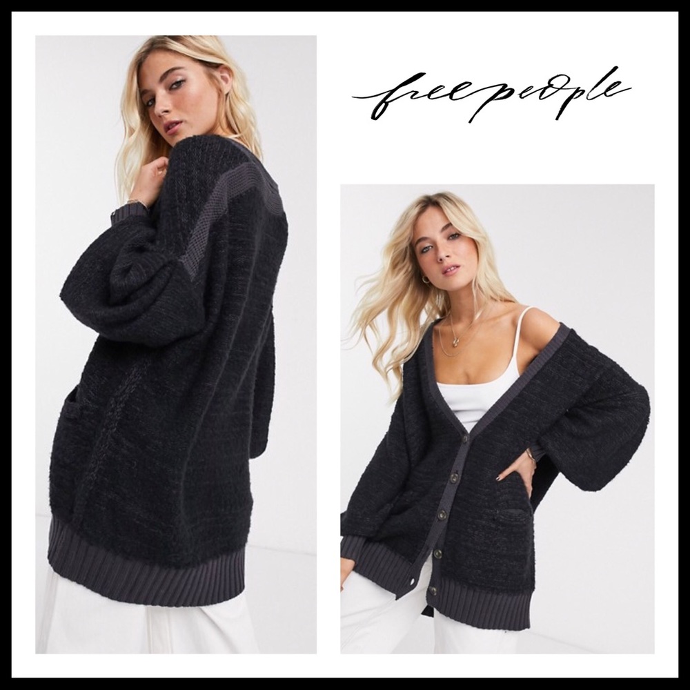 ❗️6-HOUR SALE❗️FREE PEOPLE BOHO LUXE CARDIGAN A2C - Picture 16 of 16